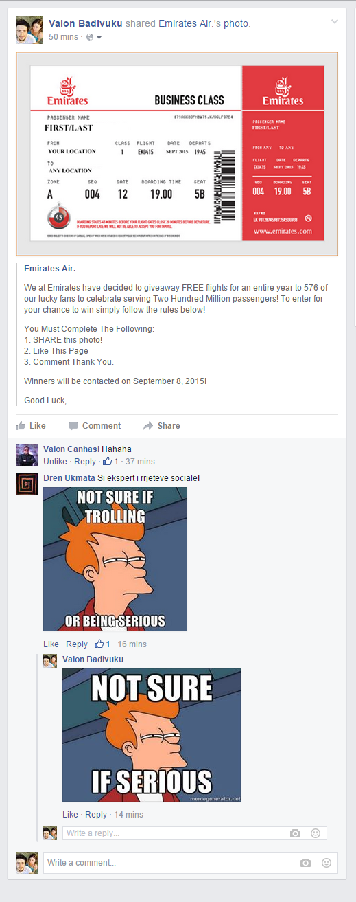 Qysh eshte e mundur me pas me shume Like ne artikull se ne Fanpage